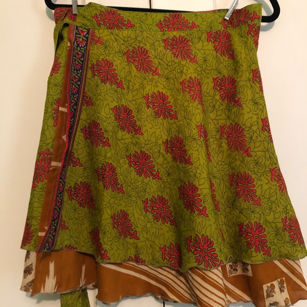Sari Wrap Skirt